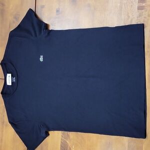 Lacoste Men's Tee in Black with Green Logo/ Mens XS